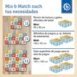 Puzzlematte Tier Motivzug 18 Teile - ES Infographic