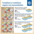 Puzzlematte Tier Motivzug 18 Teile - ES Infographic