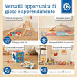 Puzzlematte Tier Motivzug 18 Teile - IT Infographic