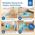 Puzzlematte Tiere blau 18 Teile - ES Infographic