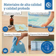 Puzzlematte Tiere blau 18 Teile - ES Infographic