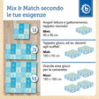 Puzzlematte Tiere blau 18 Teile - IT Infographic