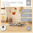 Puzzlematte Zahlen Black & White - ES Infographic