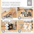 Puzzlematte Zahlen Black & White - ES Infographic