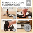 Puzzlematte Zahlen Black & White - ES Infographic