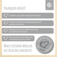 Puzzlematte Zahlen Black & White - FR Infographic