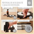Puzzlematte Zahlen Black & White - IT Infographic