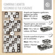 Puzzlematte Zahlen Black & White - IT Infographic