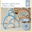 Regenbogen blau FSC® - ES Infographic
