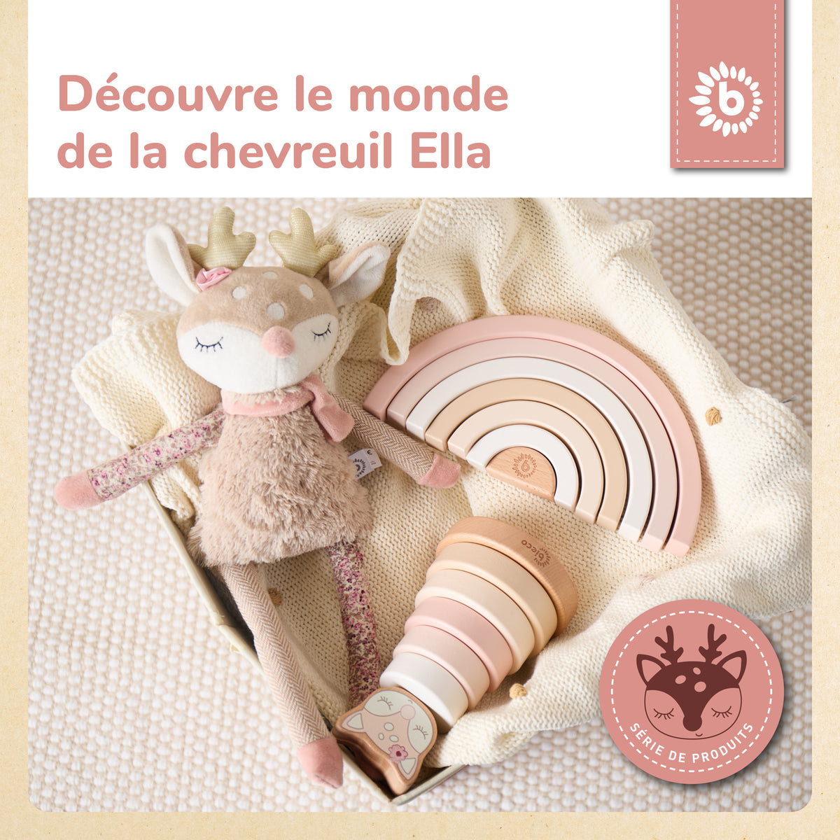 Regenbogen Reh Ella FSC® - FR Infographic