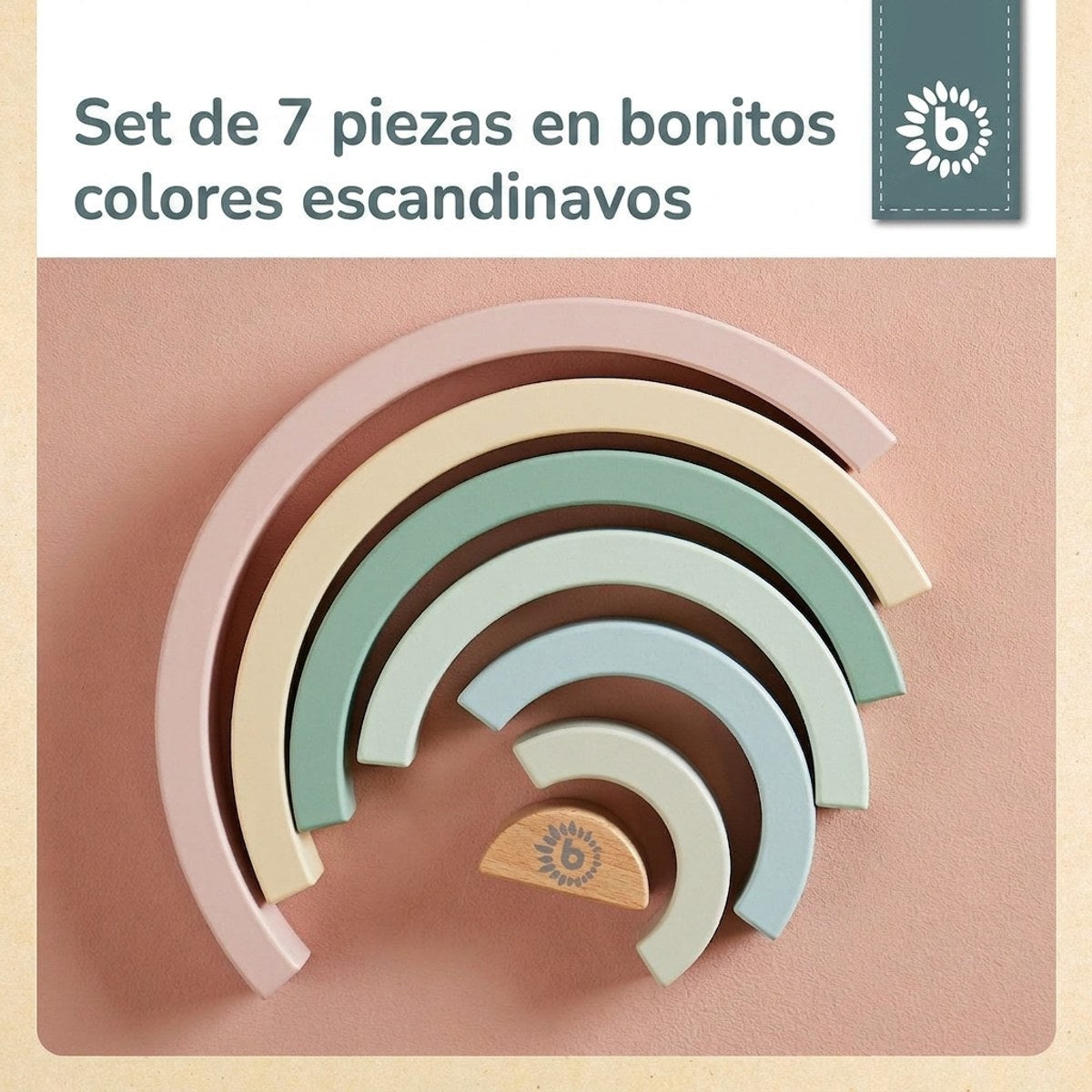 Regenbogen rose FSC® - ES Infographic
