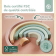 Regenbogen rose FSC® - FR Infographic