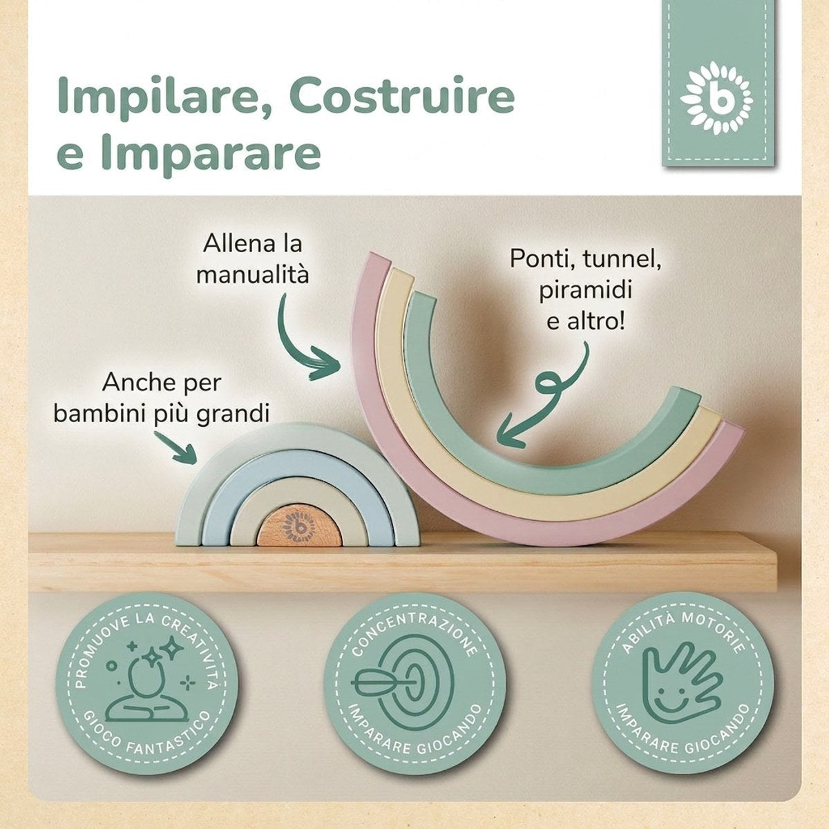 Regenbogen rose FSC® - IT Infographic