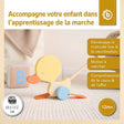Rollerstab Watschelente gelb - FR Infographic