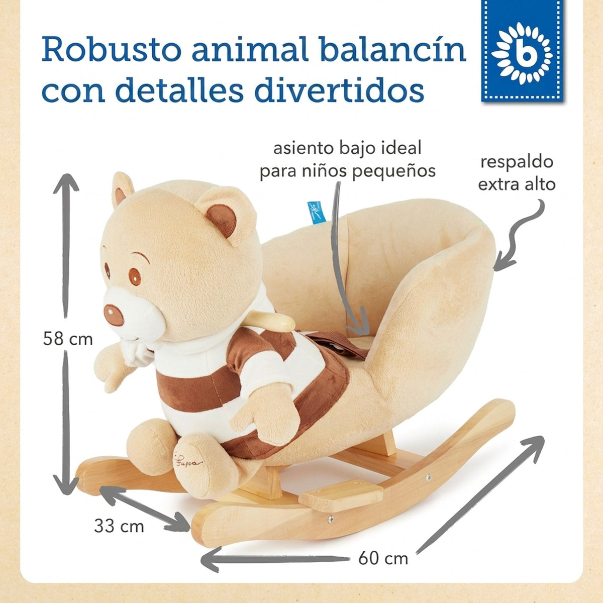 Schaukel Bär Bubu - ES Infographic
