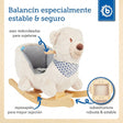 Schaukel Bär creme - ES Infographic