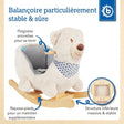 Schaukel Bär creme - FR Infographic