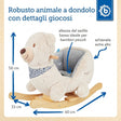 Schaukel Bär creme - IT Infographic