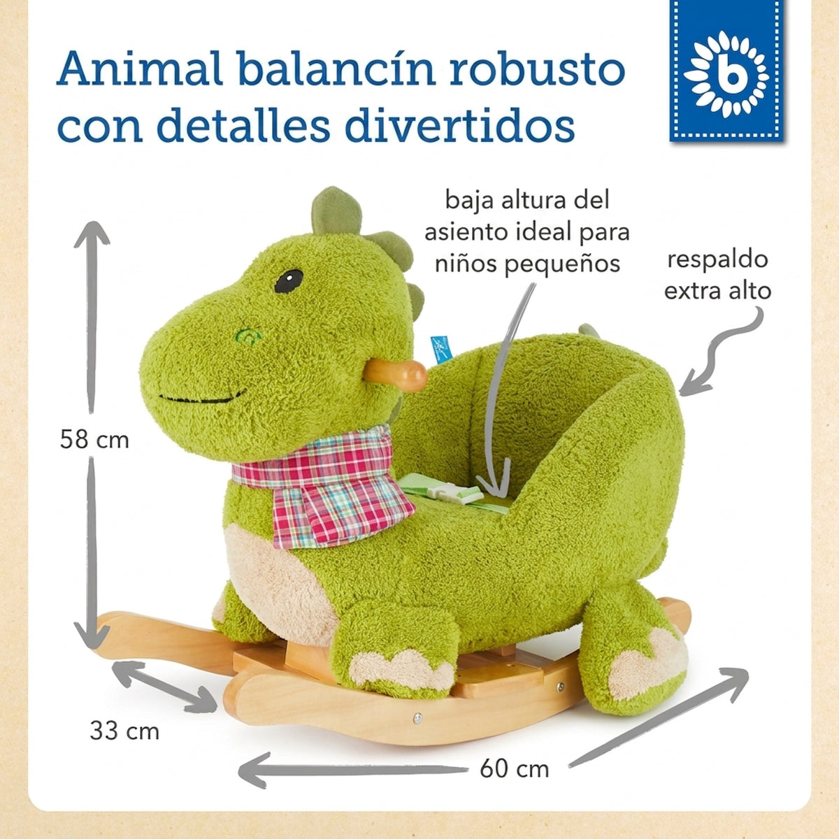 Schaukel Dino - ES Infographic