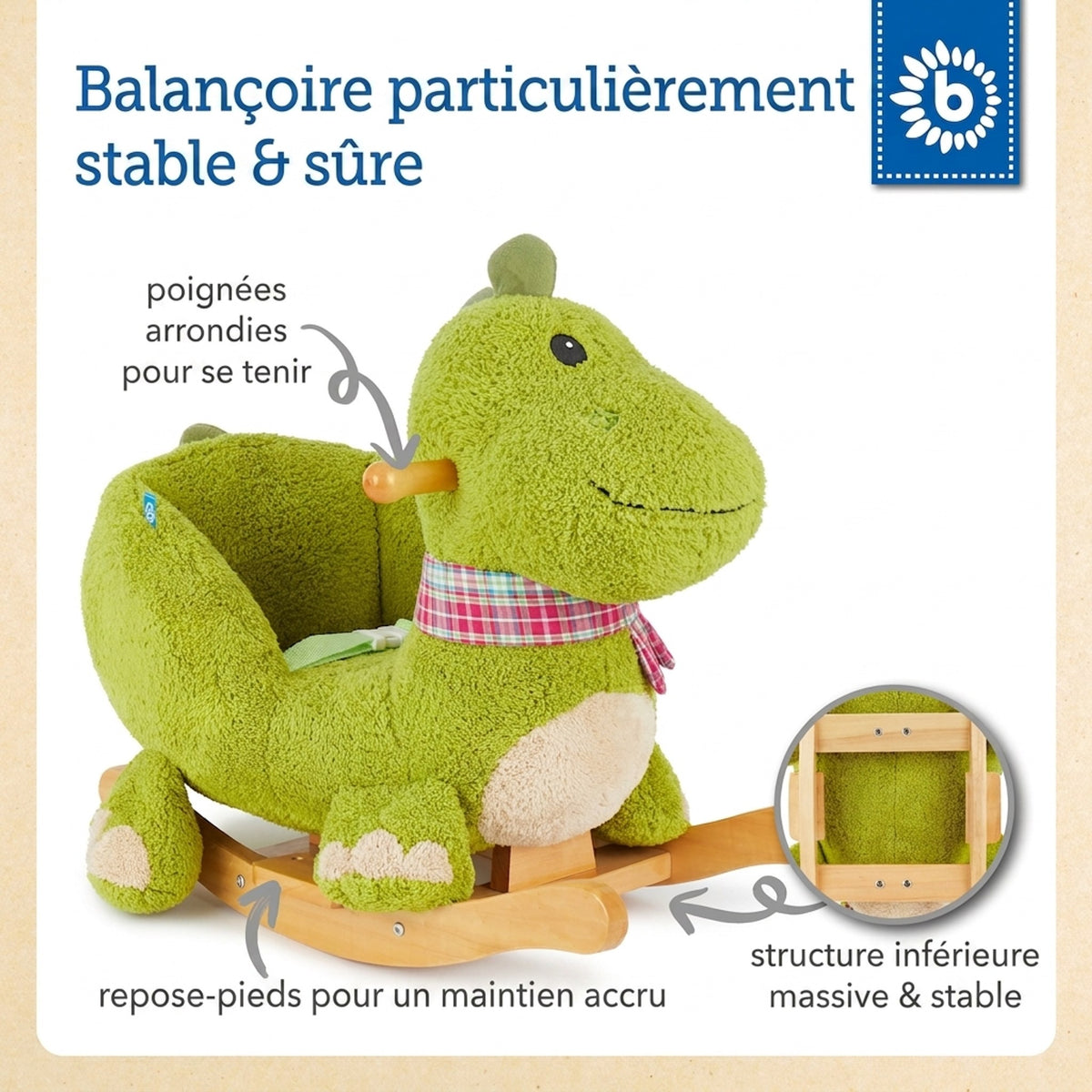 Schaukel Dino - FR Infographic