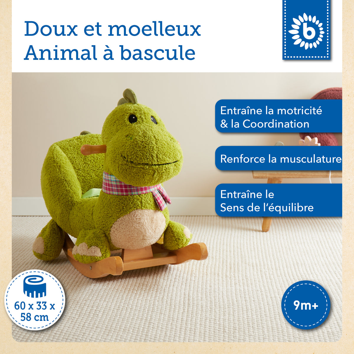 Schaukel Dino - FR Infographic