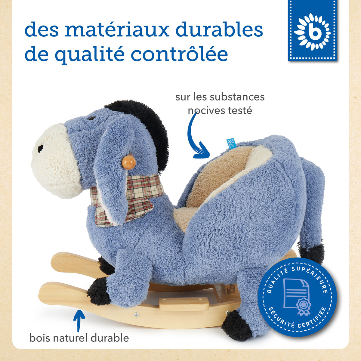 Schaukel Esel - FR Infographic