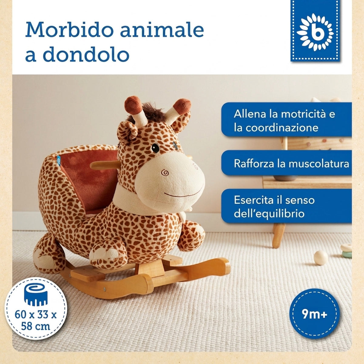 Schaukel Giraffe - IT Infographic