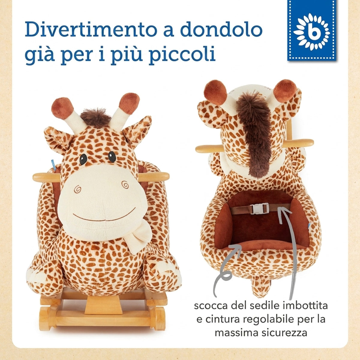 Schaukel Giraffe - IT Infographic