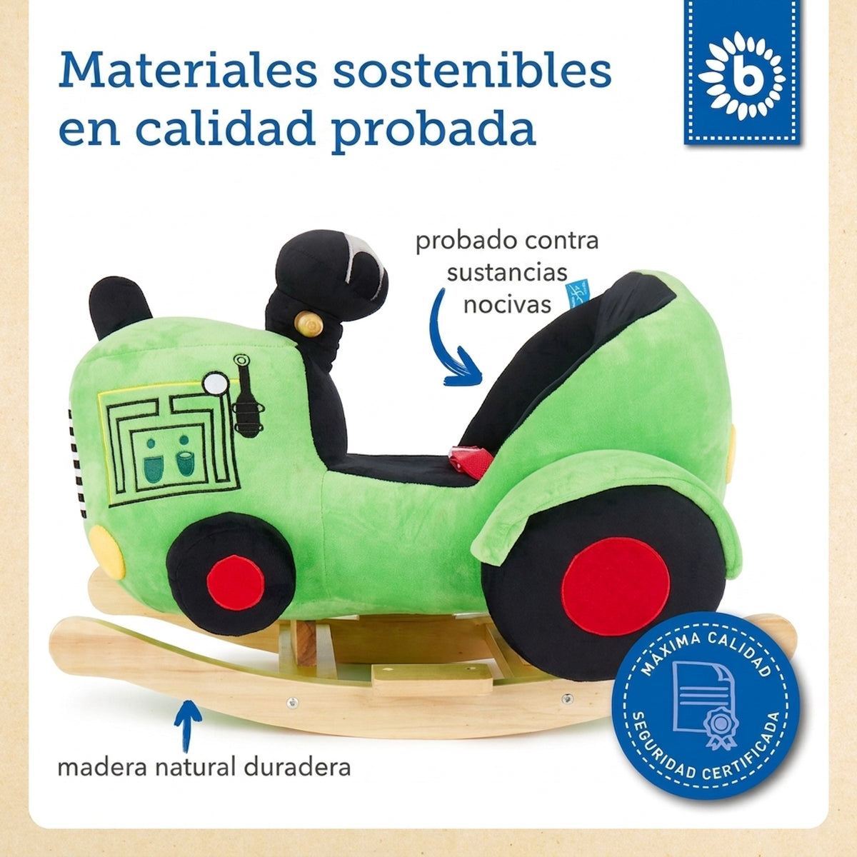 Schaukel Traktor - ES Infographic