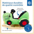 Schaukel Traktor - FR Infographic