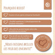 Schaukeltier Baby Pferd Calimero - FR Infographic