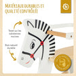 Schaukelpferd Holz - FR Infographic