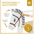 Schaukelpferd Holz - FR Infographic