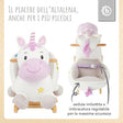 Schaukeltier Baby Einhorn Hörnchen - IT Infographic