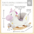 Schaukeltier Baby Einhorn Hörnchen - IT Infographic