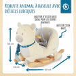 Schaukeltier Baby Eisbär Lars - FR Infographic