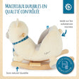 Schaukeltier Baby Eisbär Lars - FR Infographic