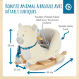 Schaukeltier Baby Eisbär Lars - FR Infographic
