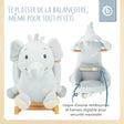Schaukeltier Baby Elefant Tiko - FR Infographic