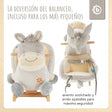 Schaukeltier Baby Esel Fips - ES Infographic