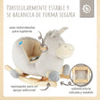 Schaukeltier Baby Esel Fips - ES Infographic