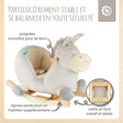 Schaukeltier Baby Esel Fips - FR Infographic
