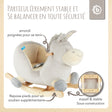 Schaukeltier Baby Esel Fips - FR Infographic