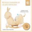 Schaukeltier Baby Hase Hopsi - ES Infographic