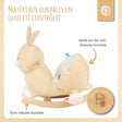 Schaukeltier Baby Hase Hopsi - FR Infographic