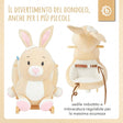 Schaukeltier Baby Hase Hopsi - IT Infographic