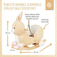 Schaukeltier Baby Hase Hopsi - IT Infographic
