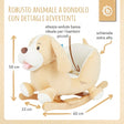 Schaukeltier Baby Hund Sam - IT Infographic