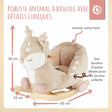 Schaukeltier Baby Reh Ella - FR Infographic
