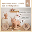 Schaukeltier Hase Fine - ES Infographic